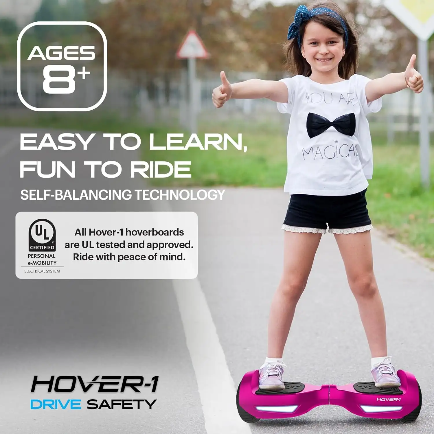 Hover-1 Drive Electric Hoverboard 7MPH Top Speed - 710ntvcfv0l._ac_sl1500_